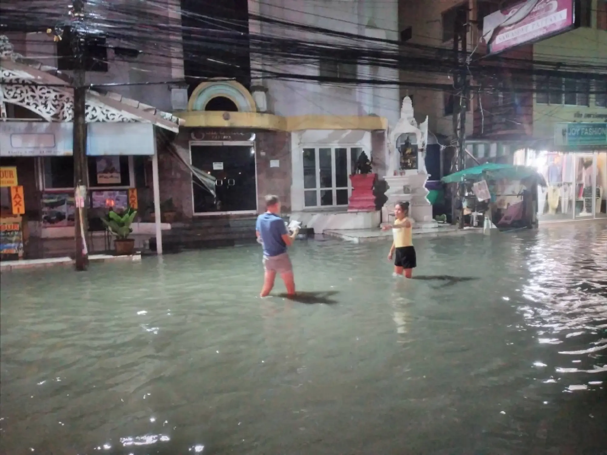 Pattaya wakes up to rivers instead of roads