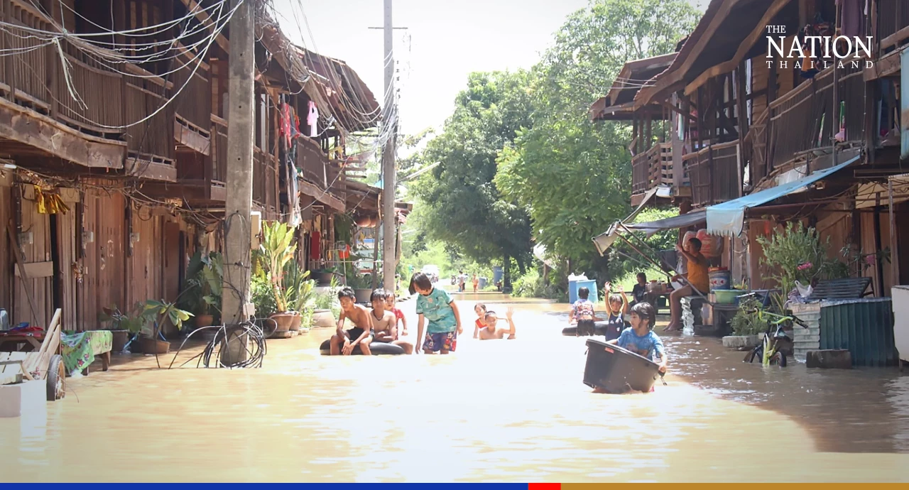Over 3.28 million rai in 25 provinces swamped by floods: GISTDA