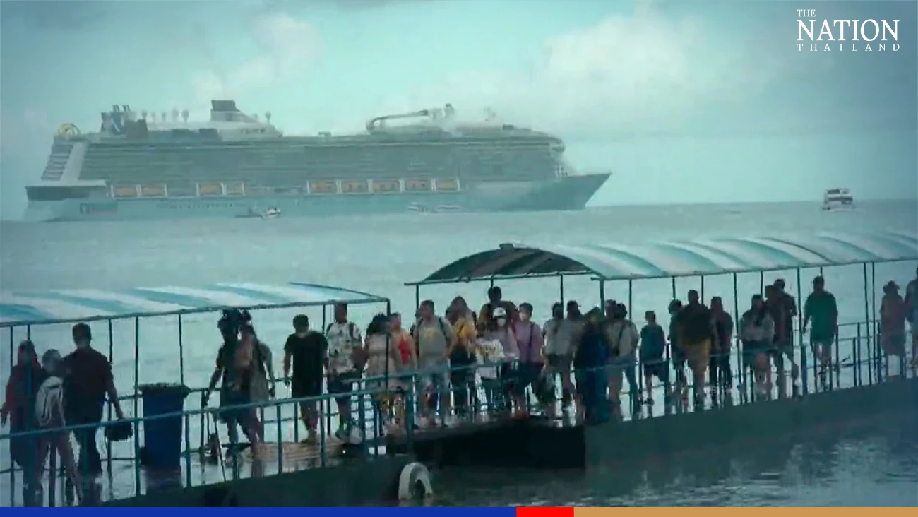 Phuket hails return of mega cruise ships after 2 years in Covid doldrums