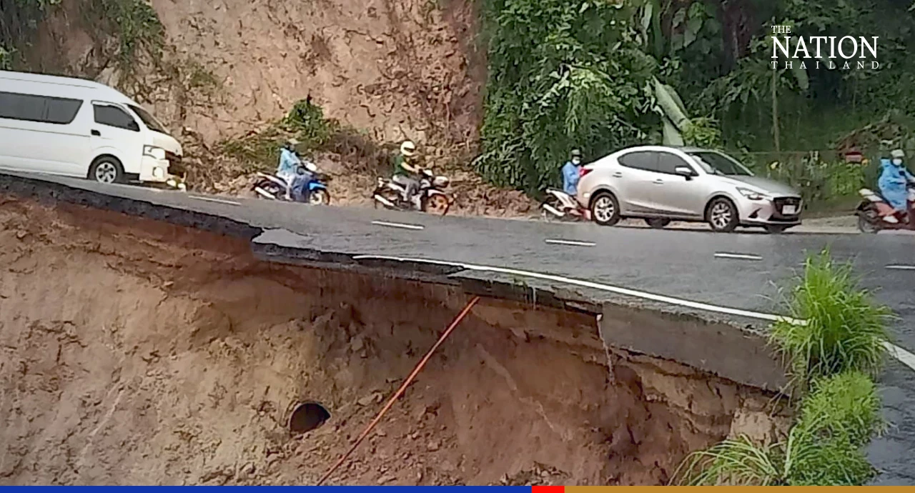 Phuket highway hit by landslide may be unrepairable in blow to tourism