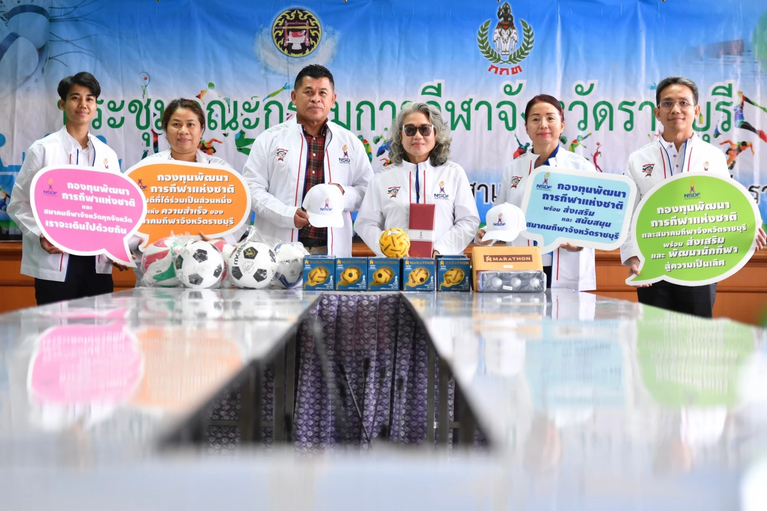 Ratchaburi becomes a model for sports development