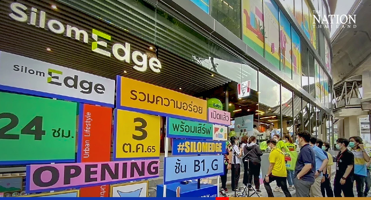 Some shops, eateries in Silom Edge to remain open until midnight