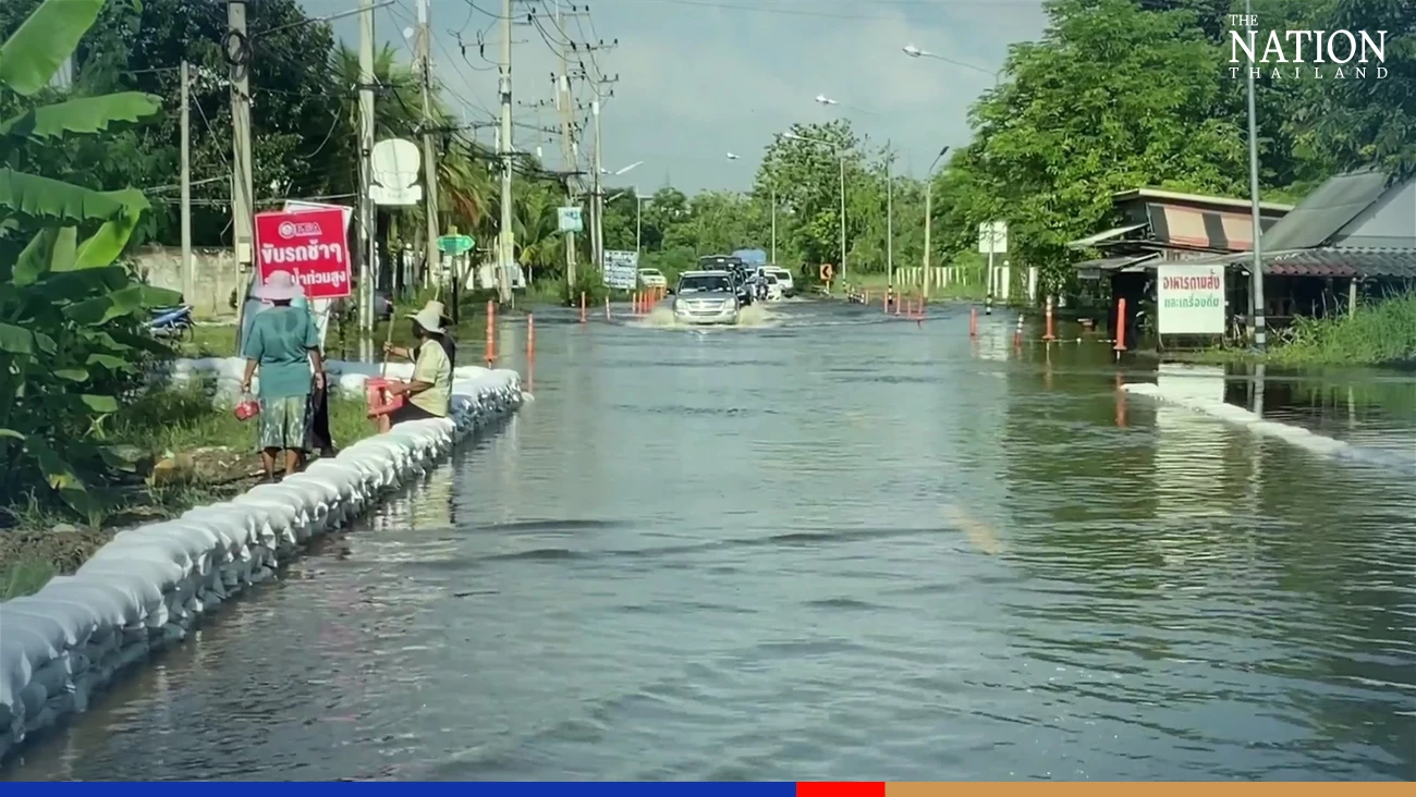 Water runoffs, rising sea tides inundate Bangkok’s satellite provinces
