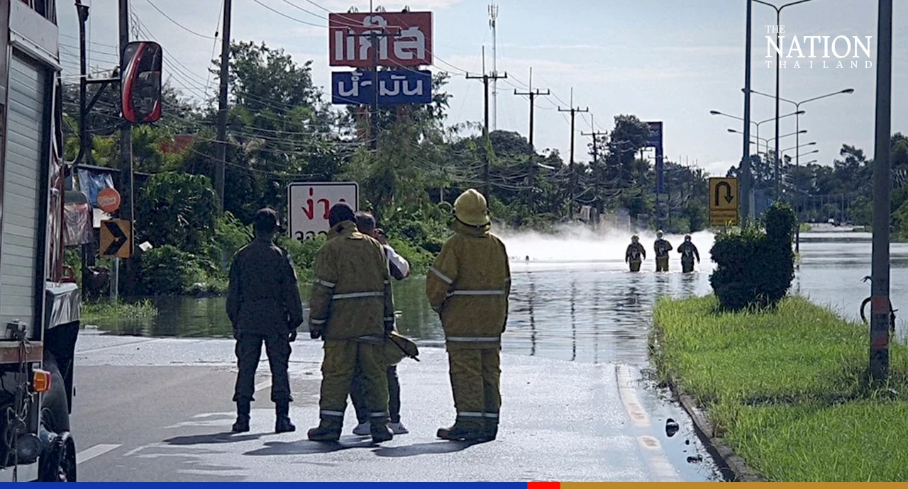 People evacuated following gas leak at vehicle LPG station in Surin