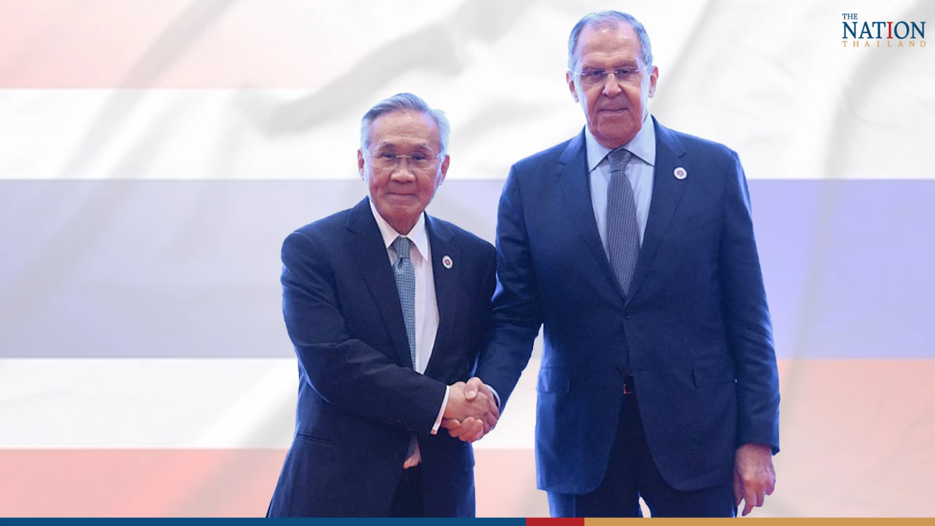 Foreign Minister Sergey Lavrov had a meeting with Deputy Prime Minister and Minister of Foreign Affairs of the Kingdom of Thailand Don Pramudwinai on the sidelines of the ASEAN ministerial events in Phnom Penh on August 5. They paid special attention to holding cultural events in both countries to mark the 125th anniversary of Russia-Thailand diplomatic relations in 2022.