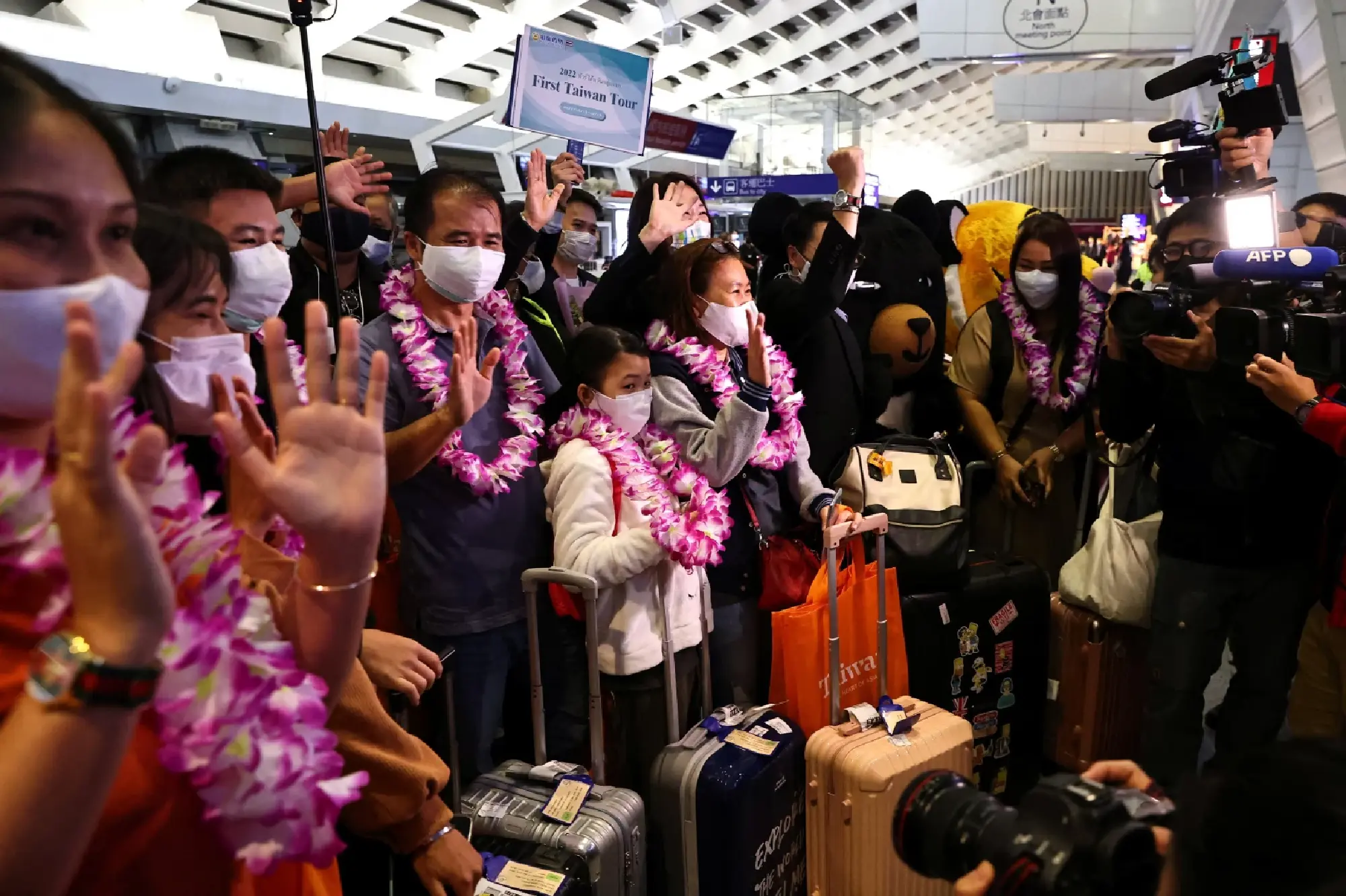 Thai tourists first to return to Taiwan after island ends Covid quarantine rules