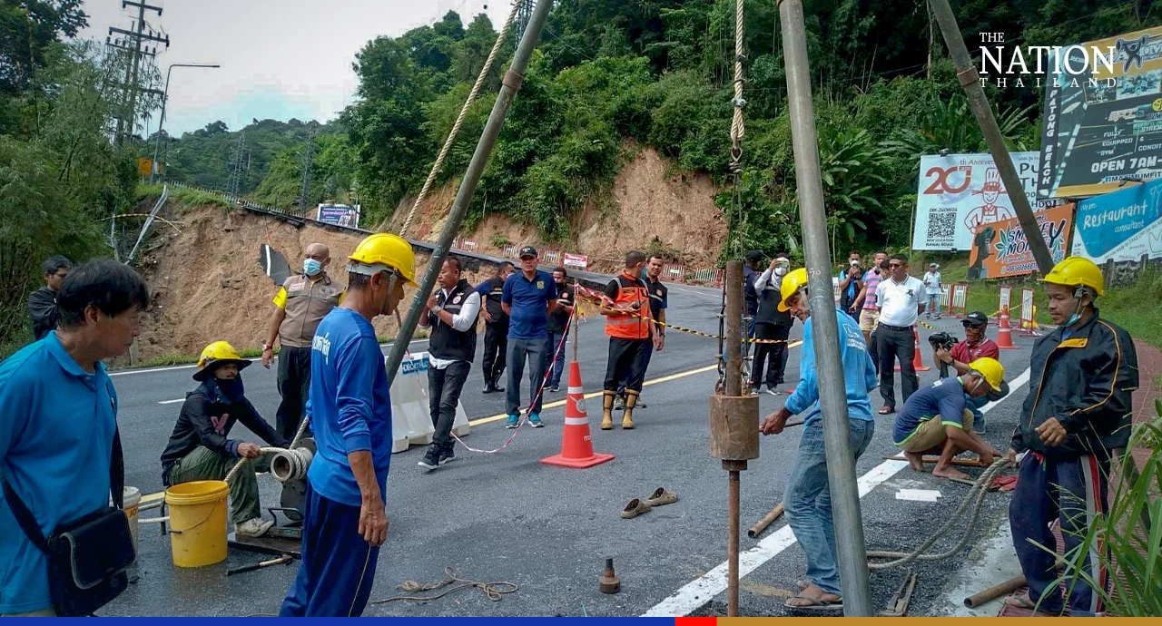 Phuket highway hit by landslide may be unrepairable in blow to tourism