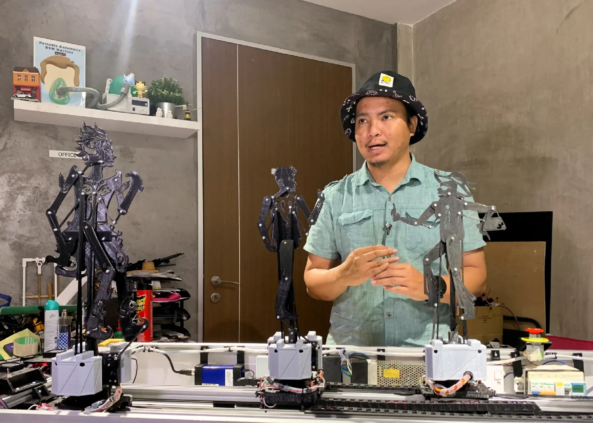 Robotic technology gives a new lease of life to dying Malaysian shadow puppetry