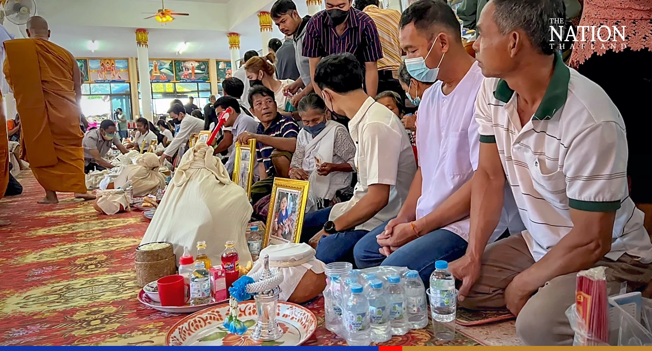 Heartbroken parents collect toddlers' ashes after cremation