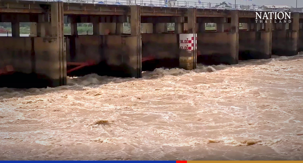 Chao Phraya, Pa Sak rivers to rise as dam discharge doubles this week