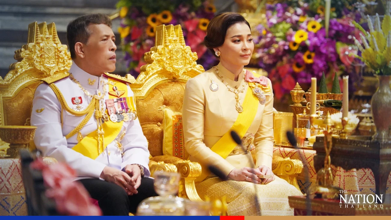 Their Majesties make merit on King Bhumibol Adulyadej the Great Memorial Day