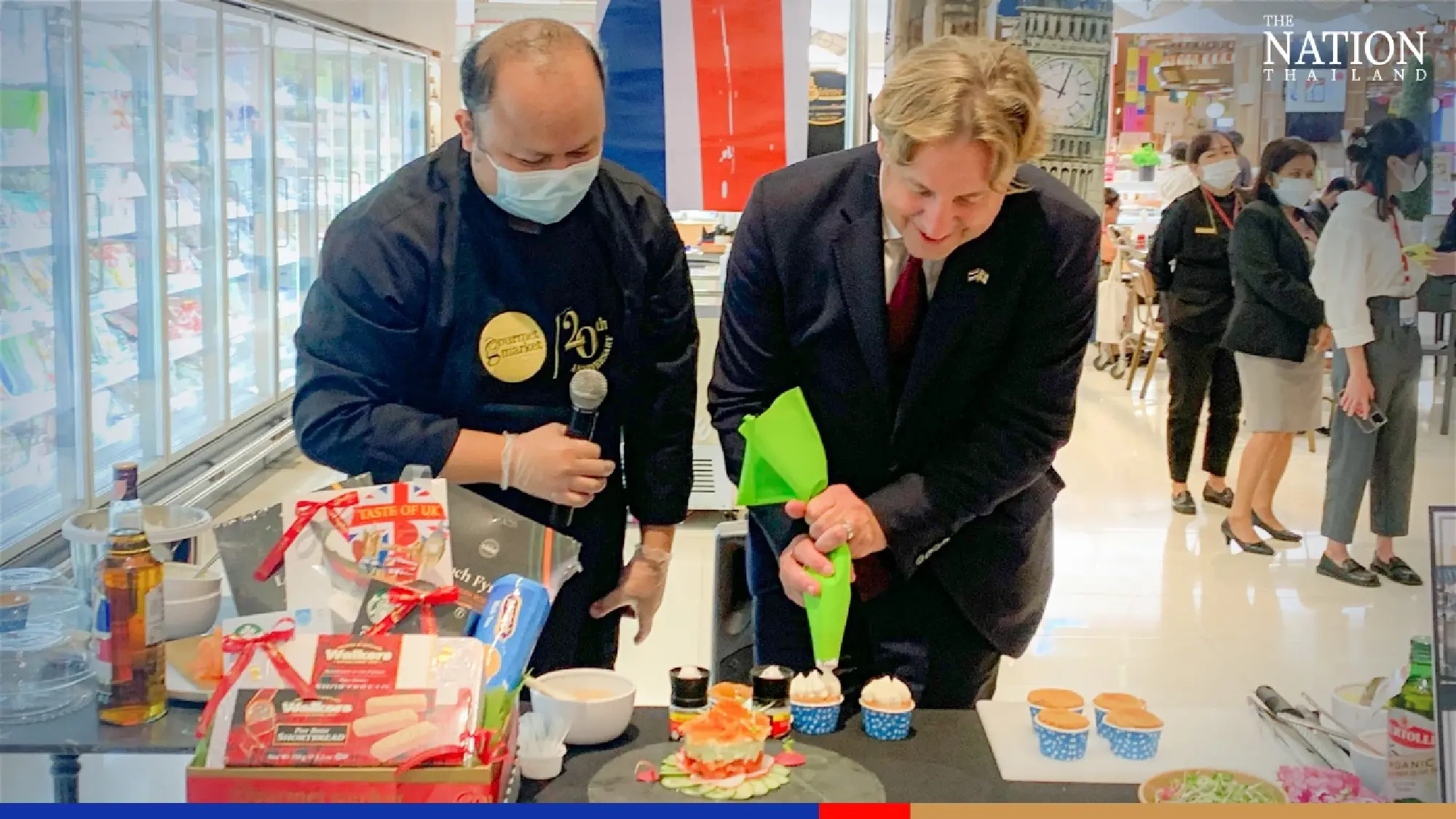 British parliamentary Under-Secretary of State at the Department for International Trade, Minister for Exports is in Bangkok to promote education, trade and investment