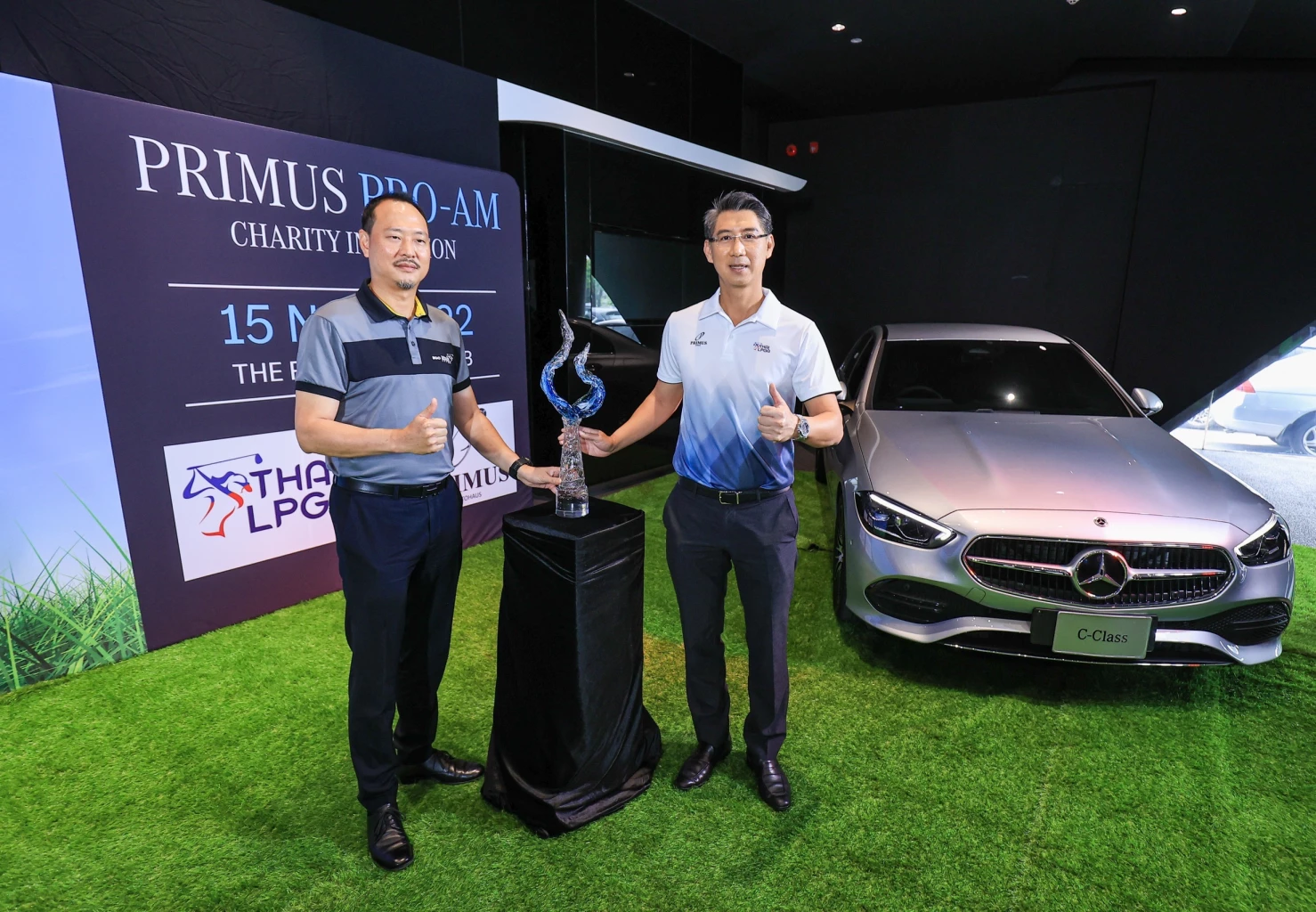 Female charity golf tournament to see Mercedes-Benz sedan as top prize