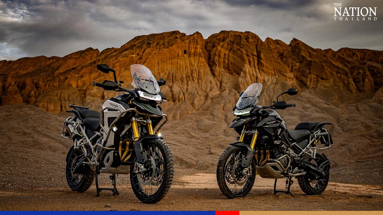 New Tiger 1200 bikes a triumph for adventure, fun and safety on Thai roads