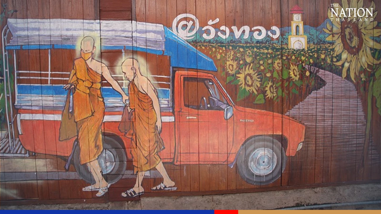 Street art in Phitsanulok’s Wang Thong welcomes high-season tourists