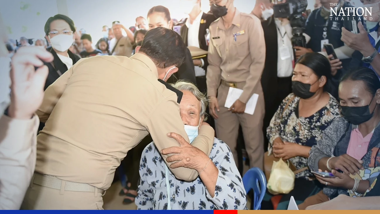 PM and Cabinet members visit massacre site, offer moral support to grieving families