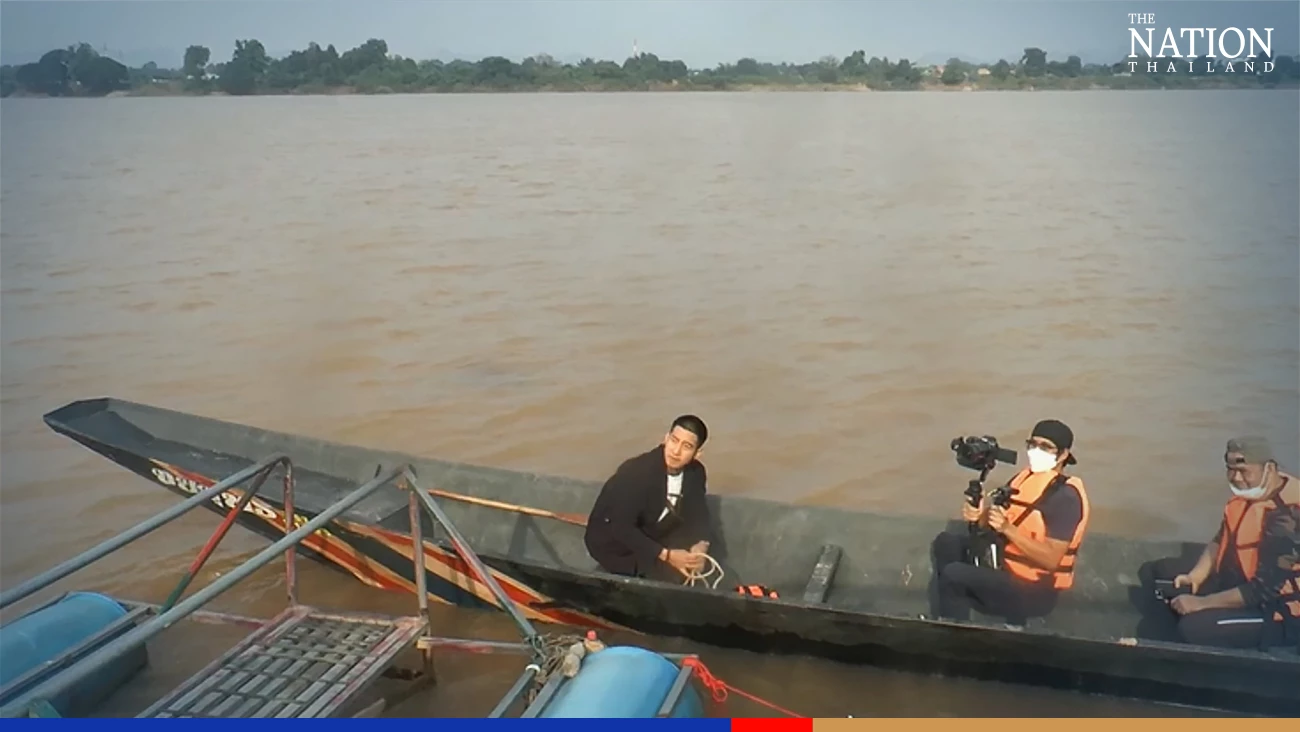 Actor-singer Tono makes final preparations for daring Mekong charity swim