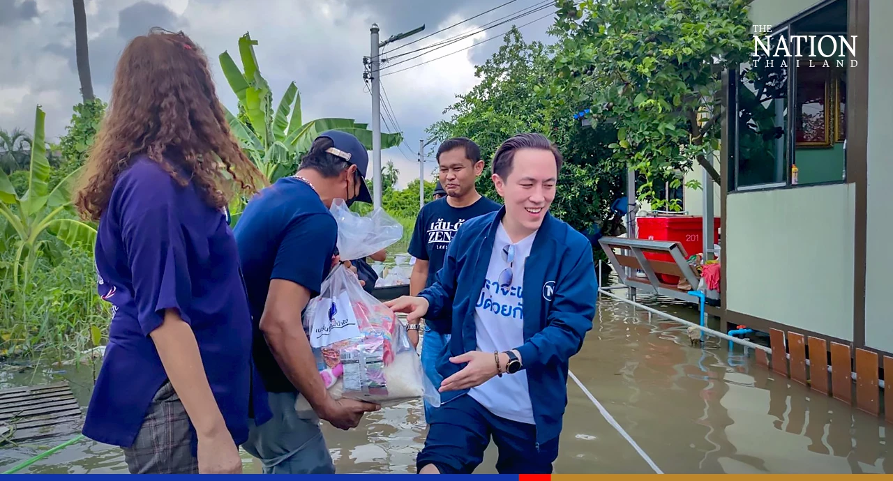 Nation Group joins partners in offering help to swamped Pathum Thani community