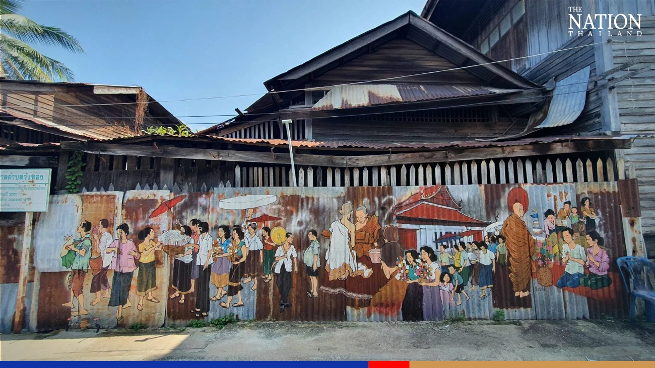 Street art in Phitsanulok’s Wang Thong welcomes high-season tourists