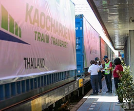 Largest goods shipment by rail from Map Ta Phut to China’s Chongqing