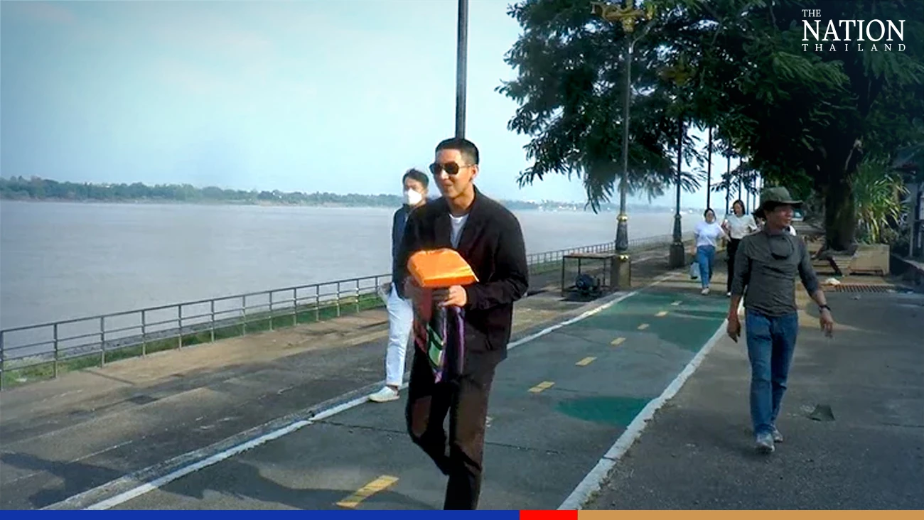 Actor-singer Tono makes final preparations for daring Mekong charity swim