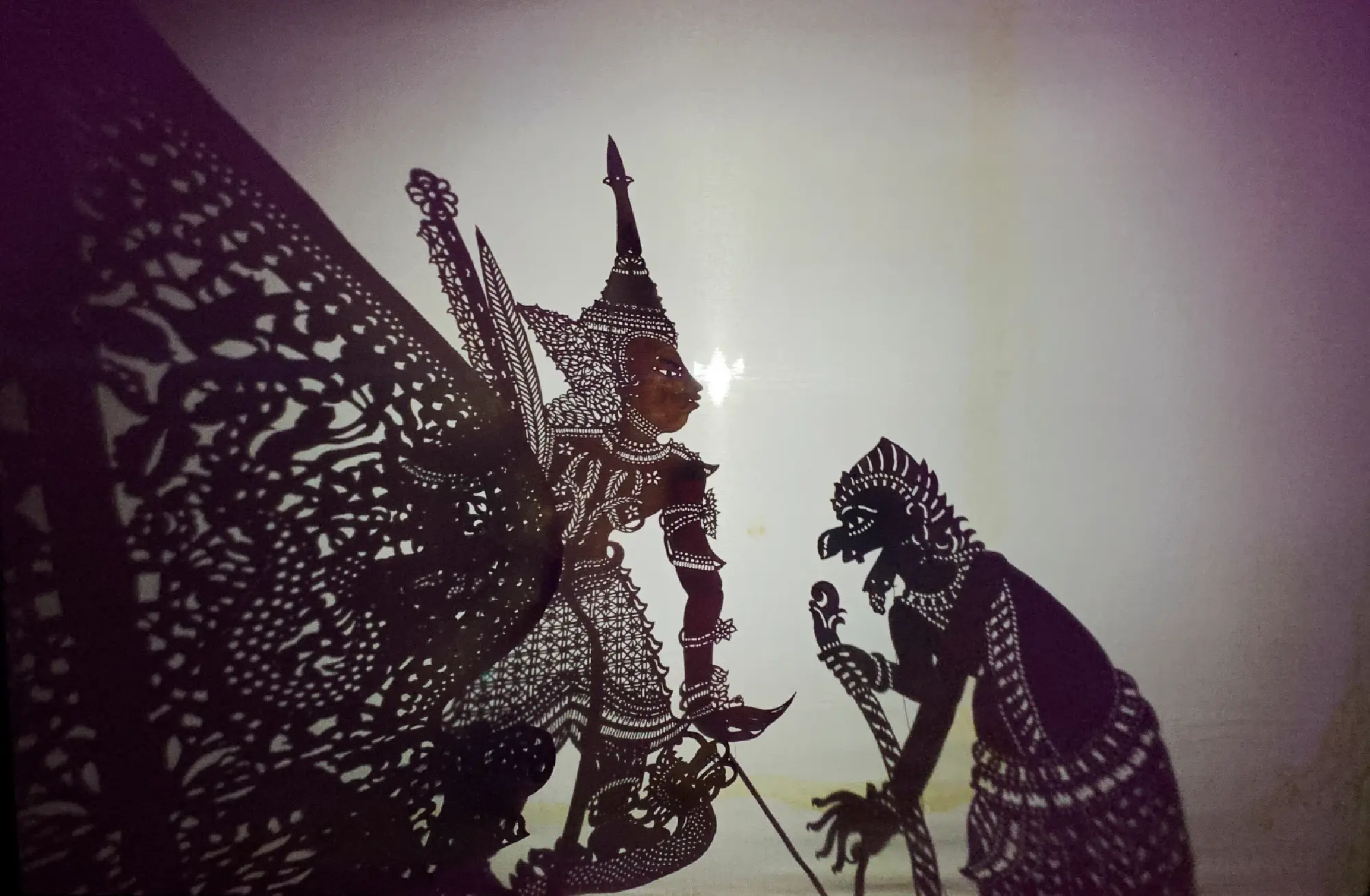 Robotic technology gives a new lease of life to dying Malaysian shadow puppetry