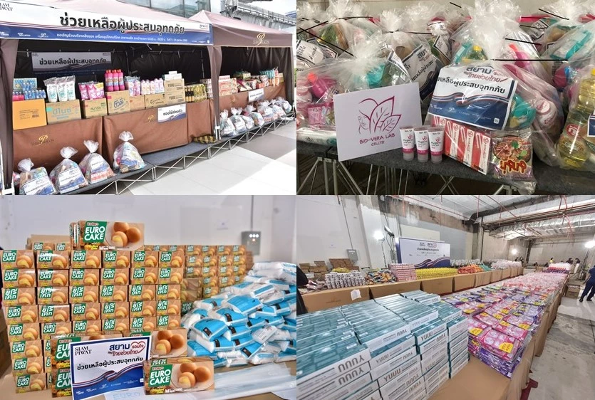 Siam Piwat launches flood relief campaign “Siam Ruam Jai Thais Help Thais”