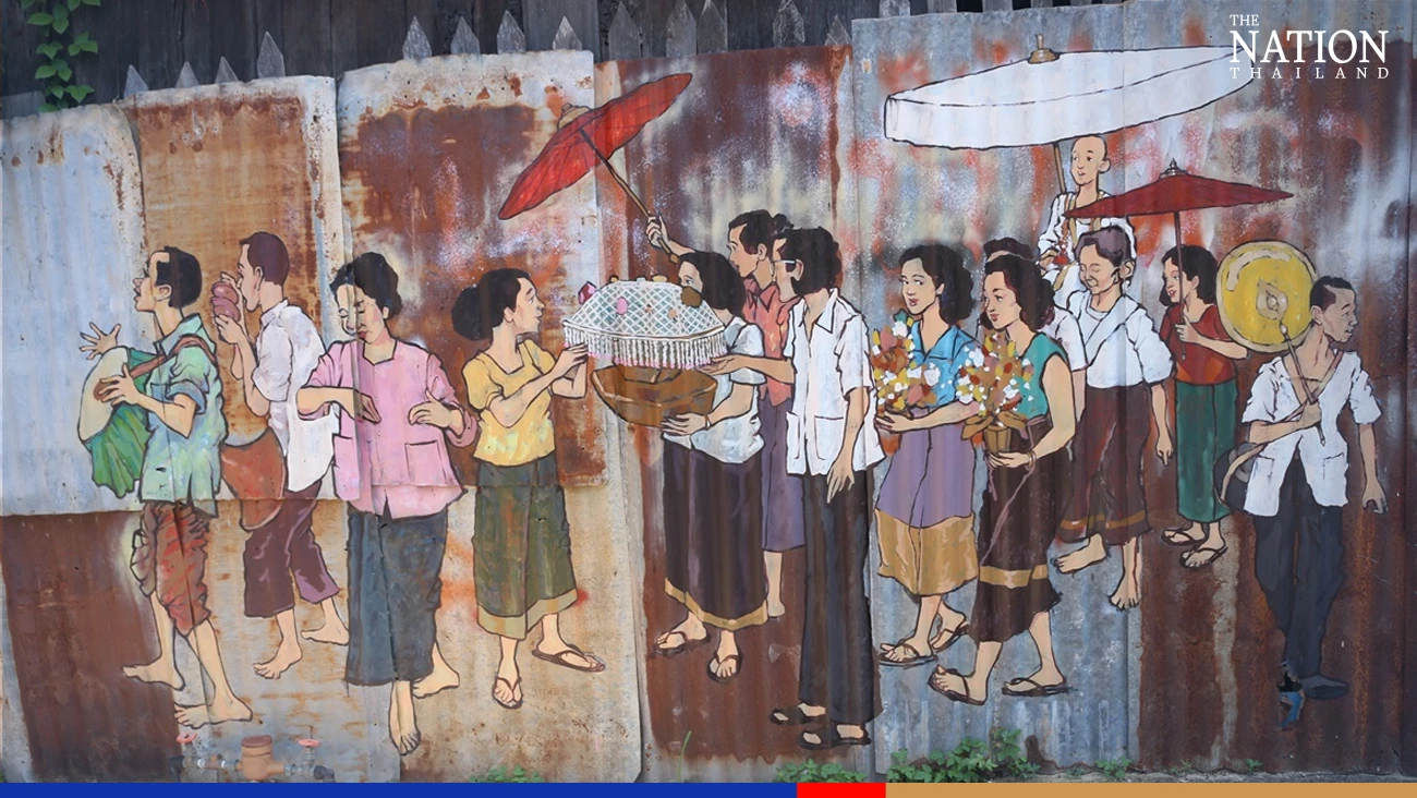 Street art in Phitsanulok’s Wang Thong welcomes high-season tourists