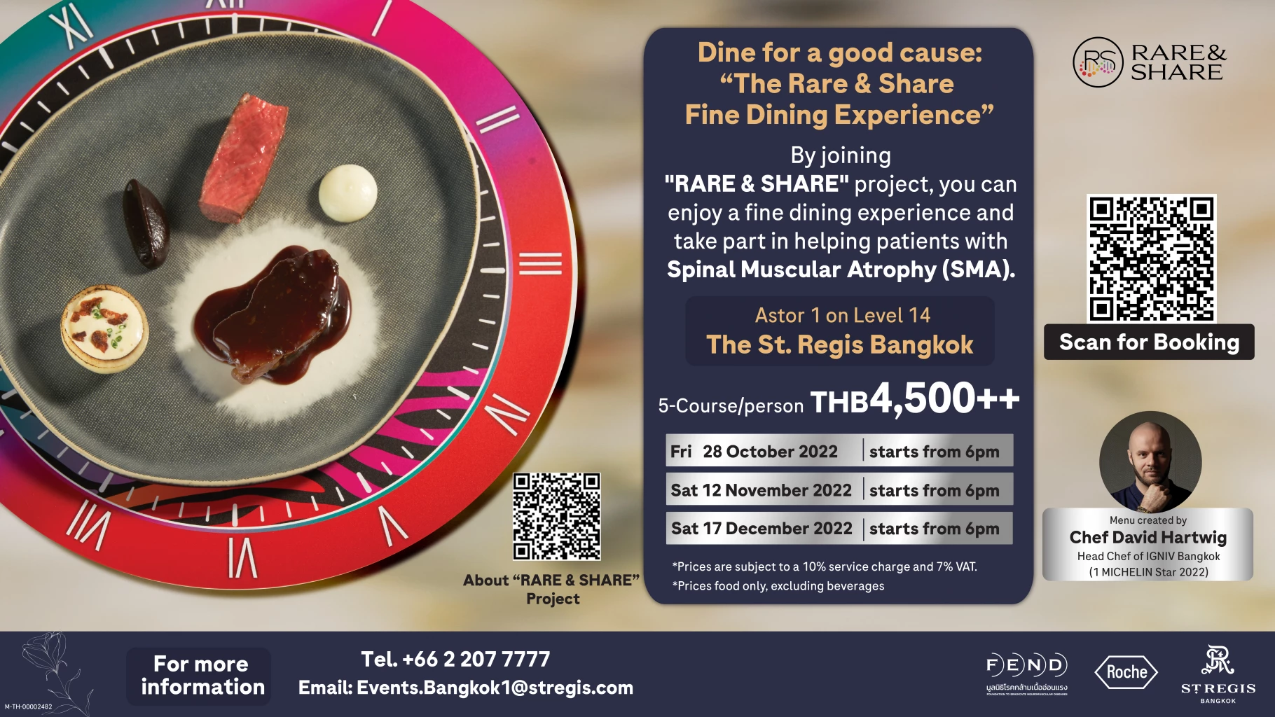 Dine for a good cause: “The Rare & Share Fine Dining Experience”