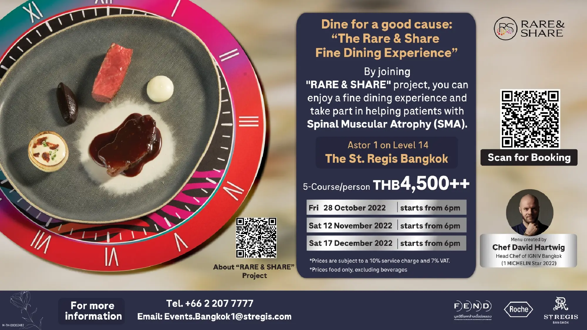 Dine for a good cause: “The Rare & Share Fine Dining Experience”
