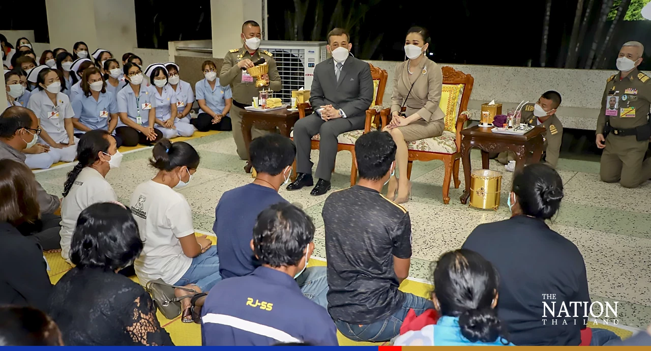 Their Majesties visit 4-year-old survivor of nursery mass-shooting