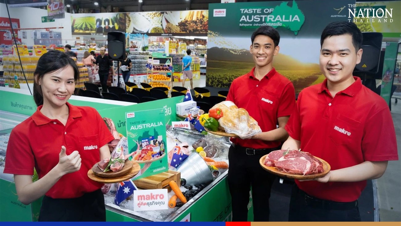 Range of products on sale at Makro as part of ‘Taste of Australia’ campaign