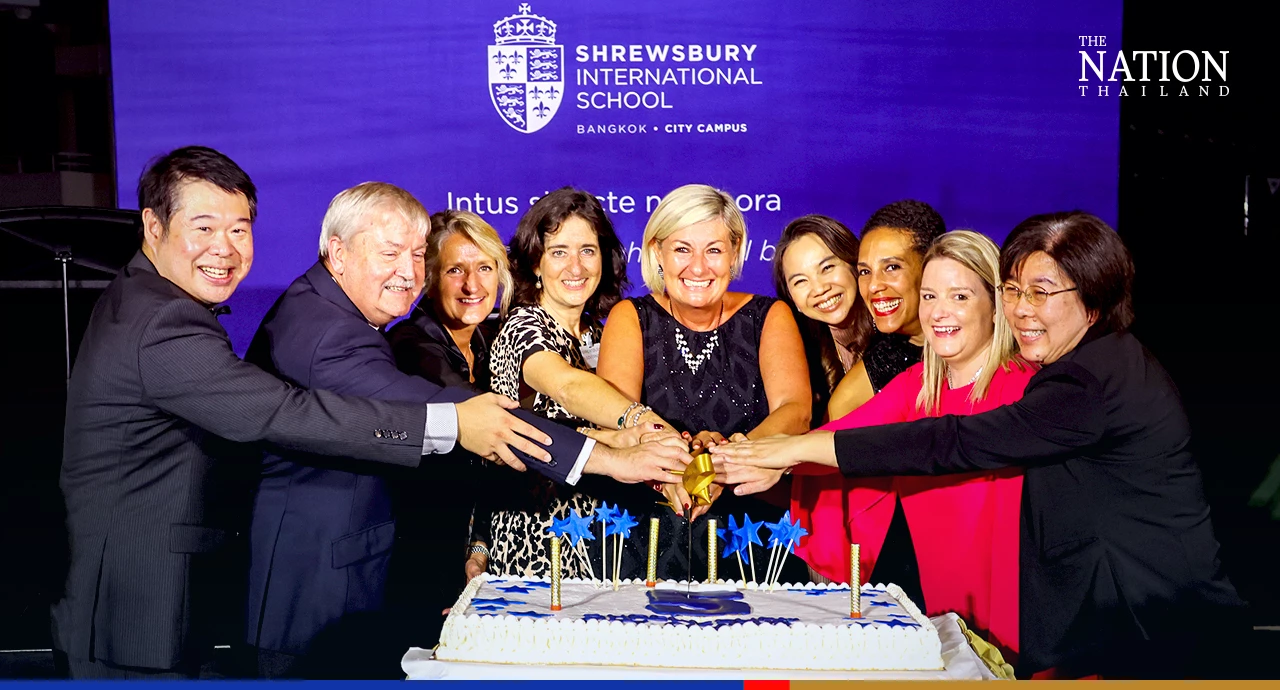 Auction of artworks by Shrewsbury students raises THB300,000 for charities