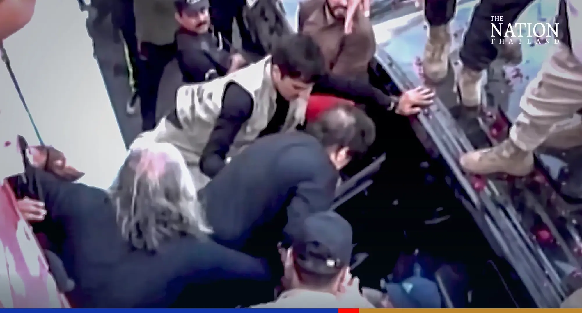 Ousted Pakistan PM Imran Khan stable after what aides call an assassination attempt