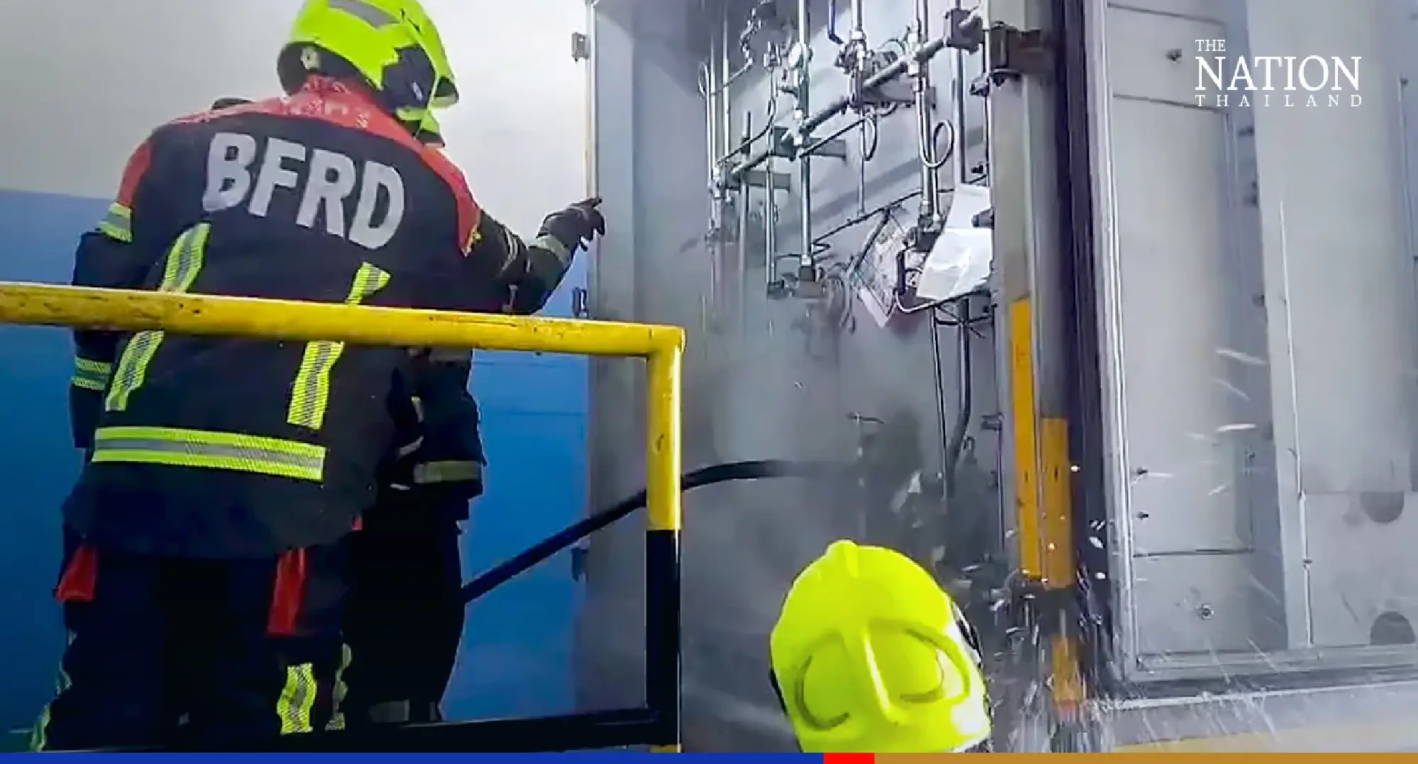 Timely response by firefighters halts gas leak at NGV station in Bangkok