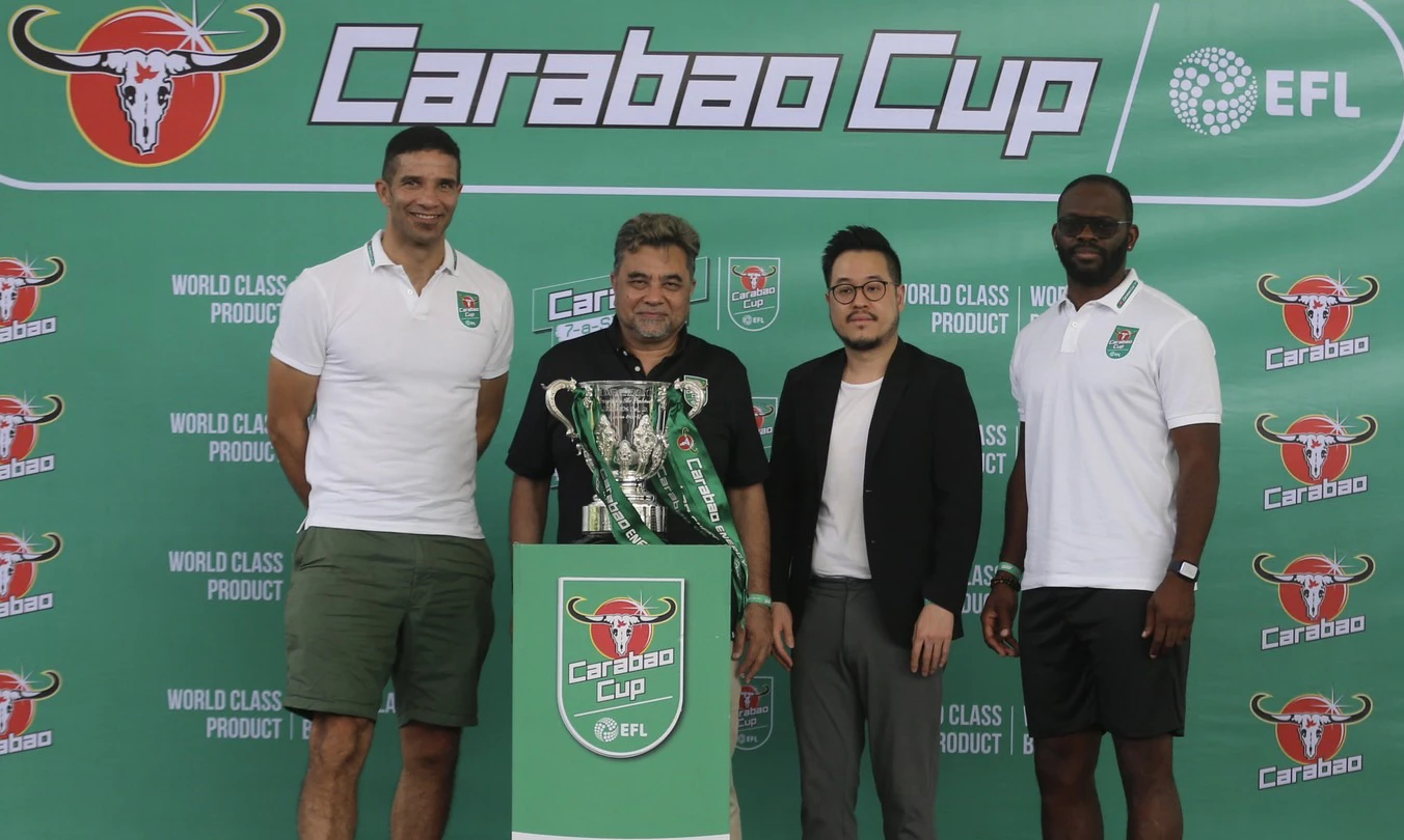 "Carabao" sparks football fever with the "CARABAO CUP from England to Thailand" sporting event