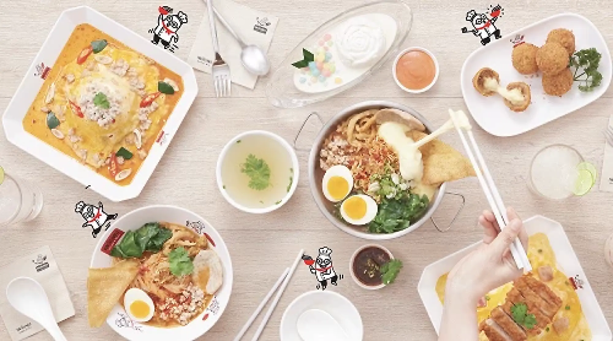 Discover unique dining experience at ONESIAM with a myriad of 10 new world-famous restaurants