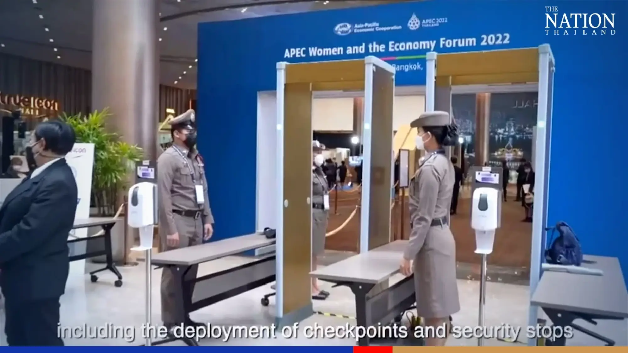Thai police video clip shows steps taken to keep every Apec Summit attendee safe