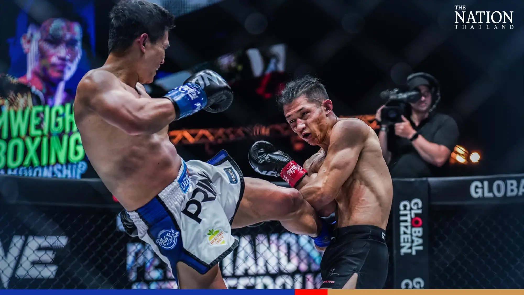 Petchtanong Petchfergus Shocks Hiroki Akimoto to Capture ONE Bantamweight Kickboxing World Title by Split Decision