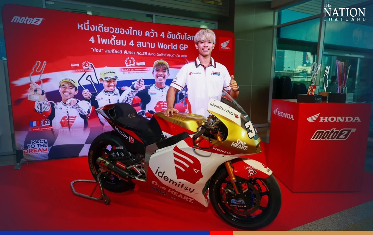 Somkiat wraps up memorable world Moto2 season with overall 10th place