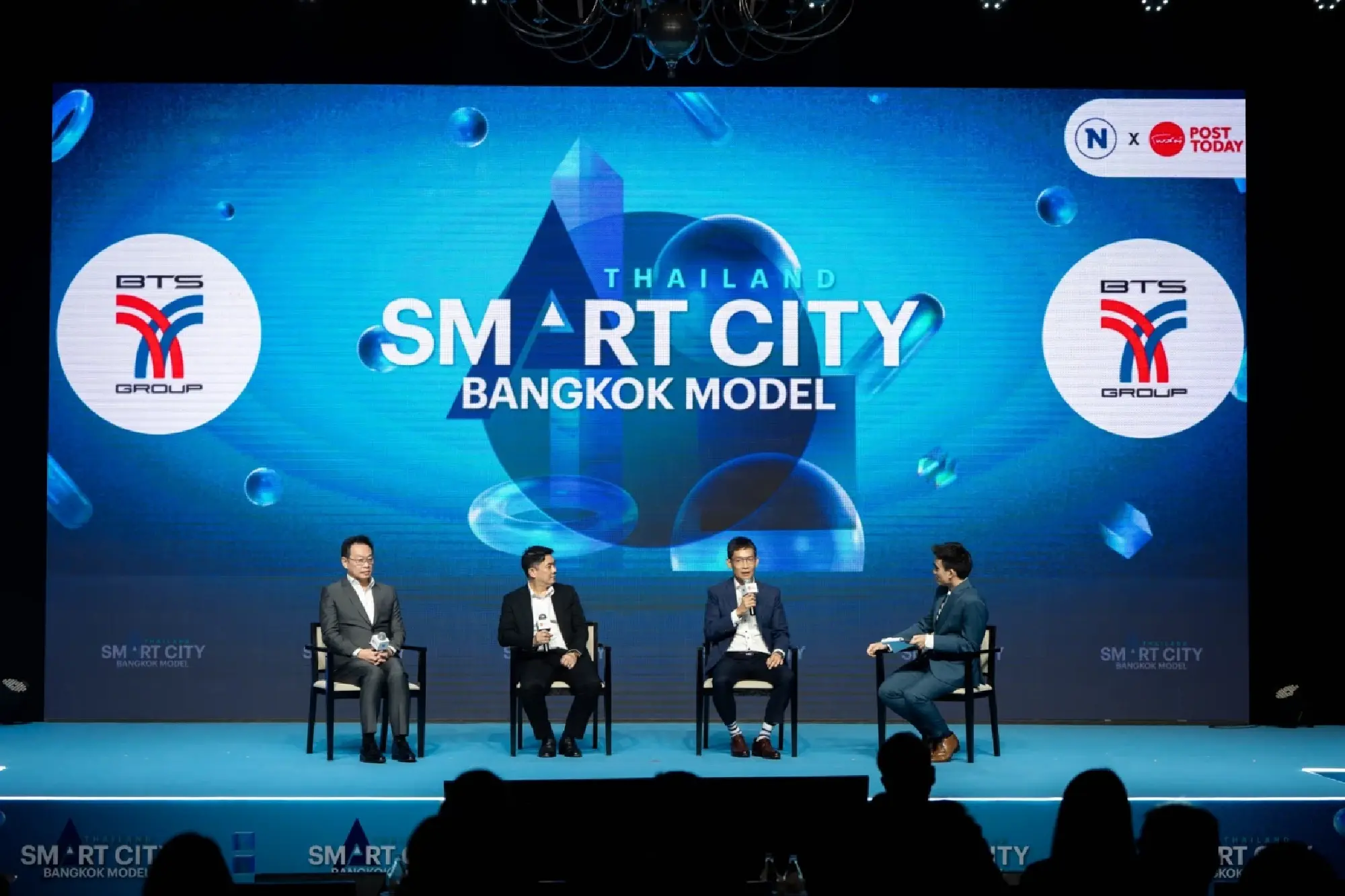 BTS Group drives the Intelligent Mass Transit Systems in the Thailand Smart City Bangkok Model Conference