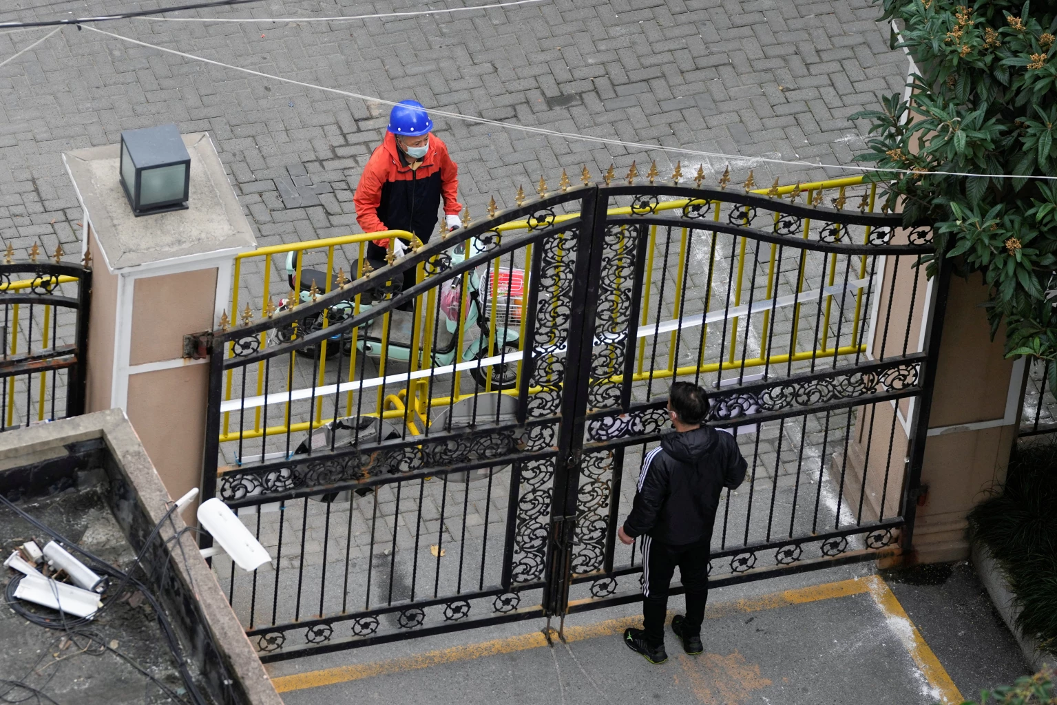 China tightens security after rare protests against Covid lockdowns