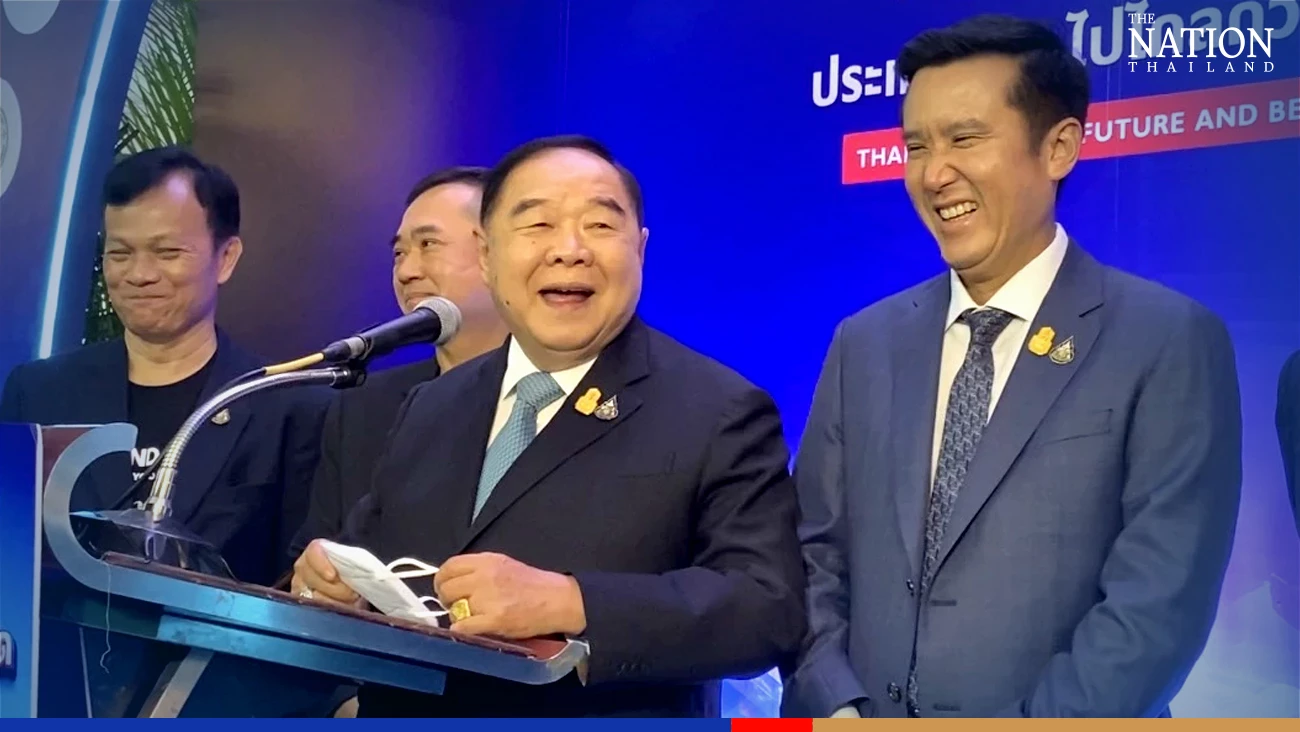 Prawit was ‘joking’ about Phalang Pracharath and RTSCP being same parties