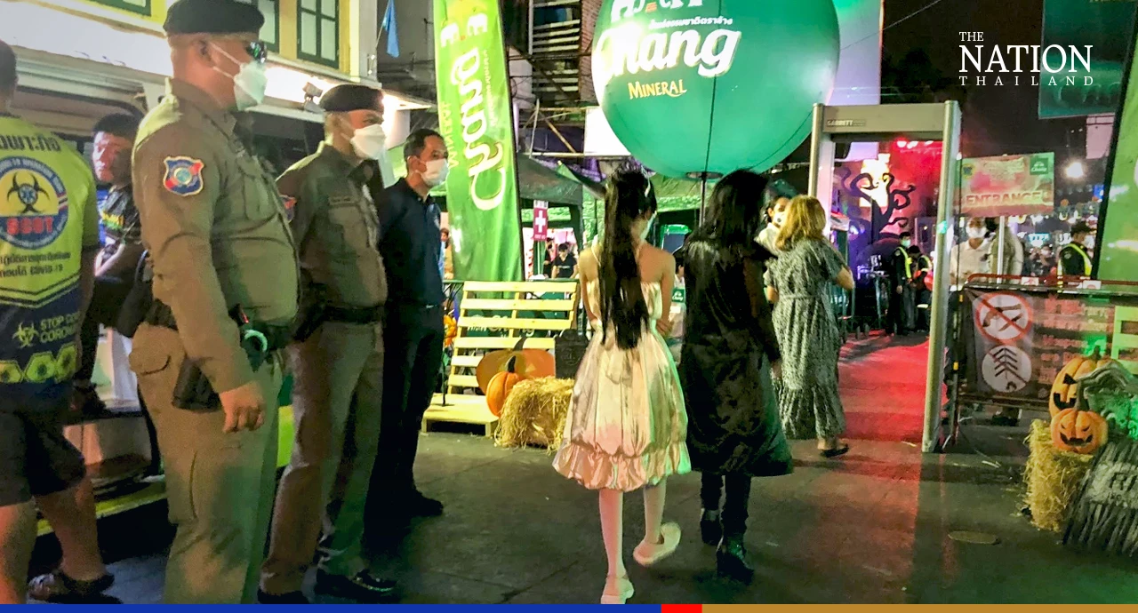 Zombie nuns join demons to stalk Bangkok’s Khao San on Halloween