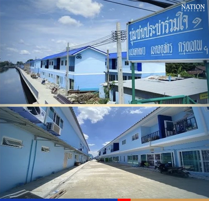 634 new homes ready for 6,384 families living along Klong Prem Prachakorn