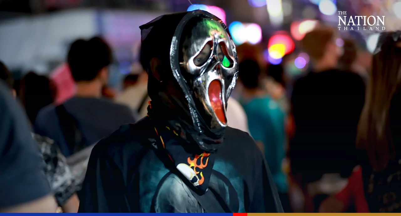 Zombie nuns join demons to stalk Bangkok’s Khao San on Halloween