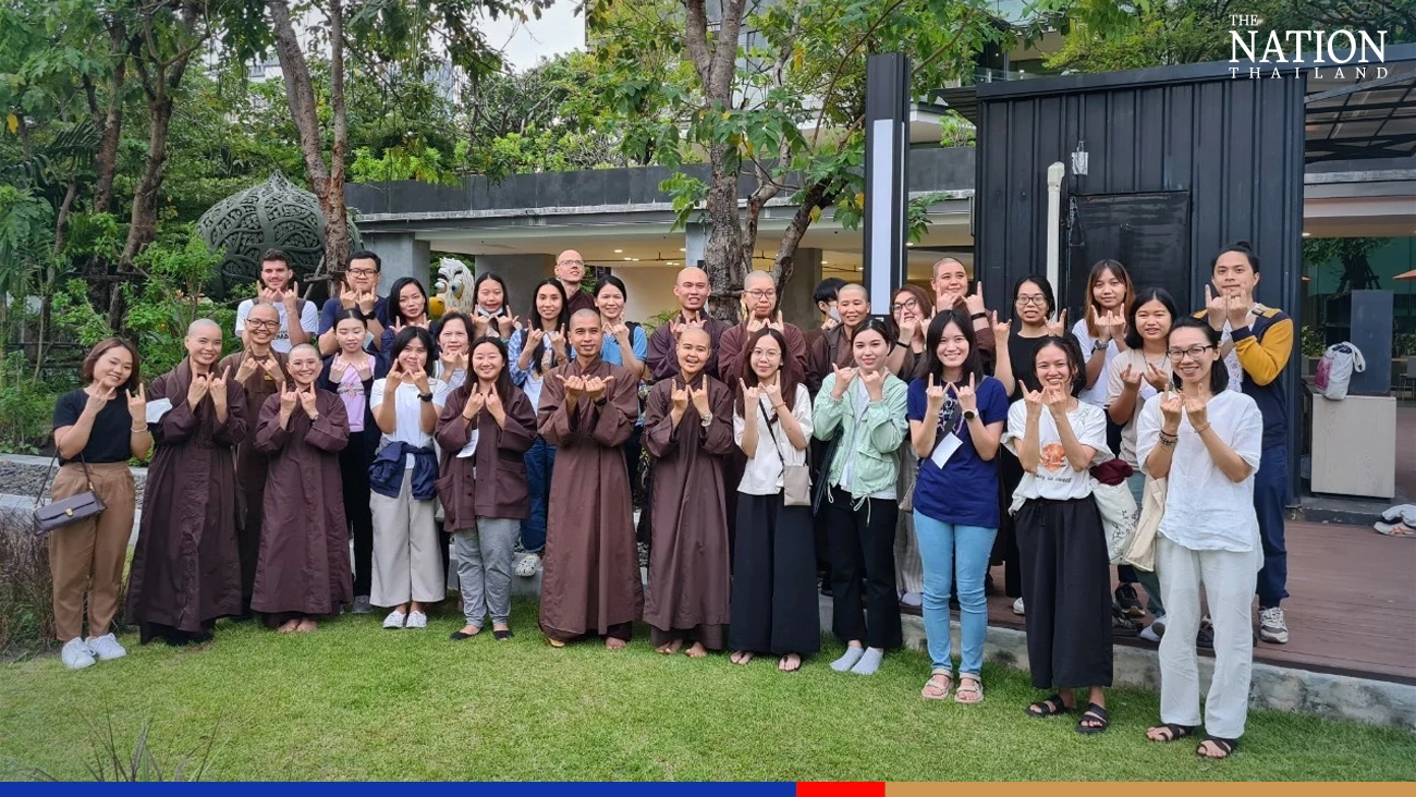 Zen monks teach Thai youth how mindfulness can help them tackle stress