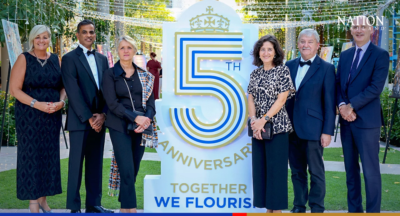 Auction of artworks by Shrewsbury students raises THB300,000 for charities