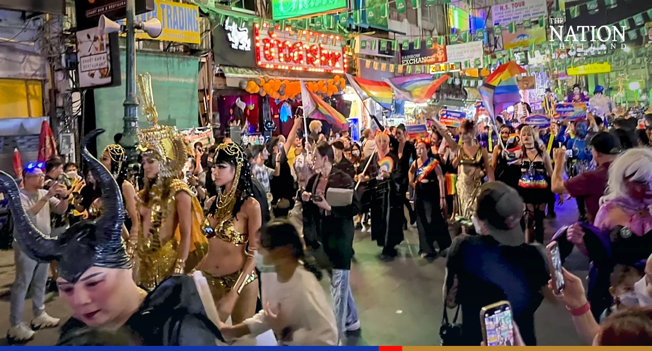 Zombie nuns join demons to stalk Bangkok’s Khao San on Halloween