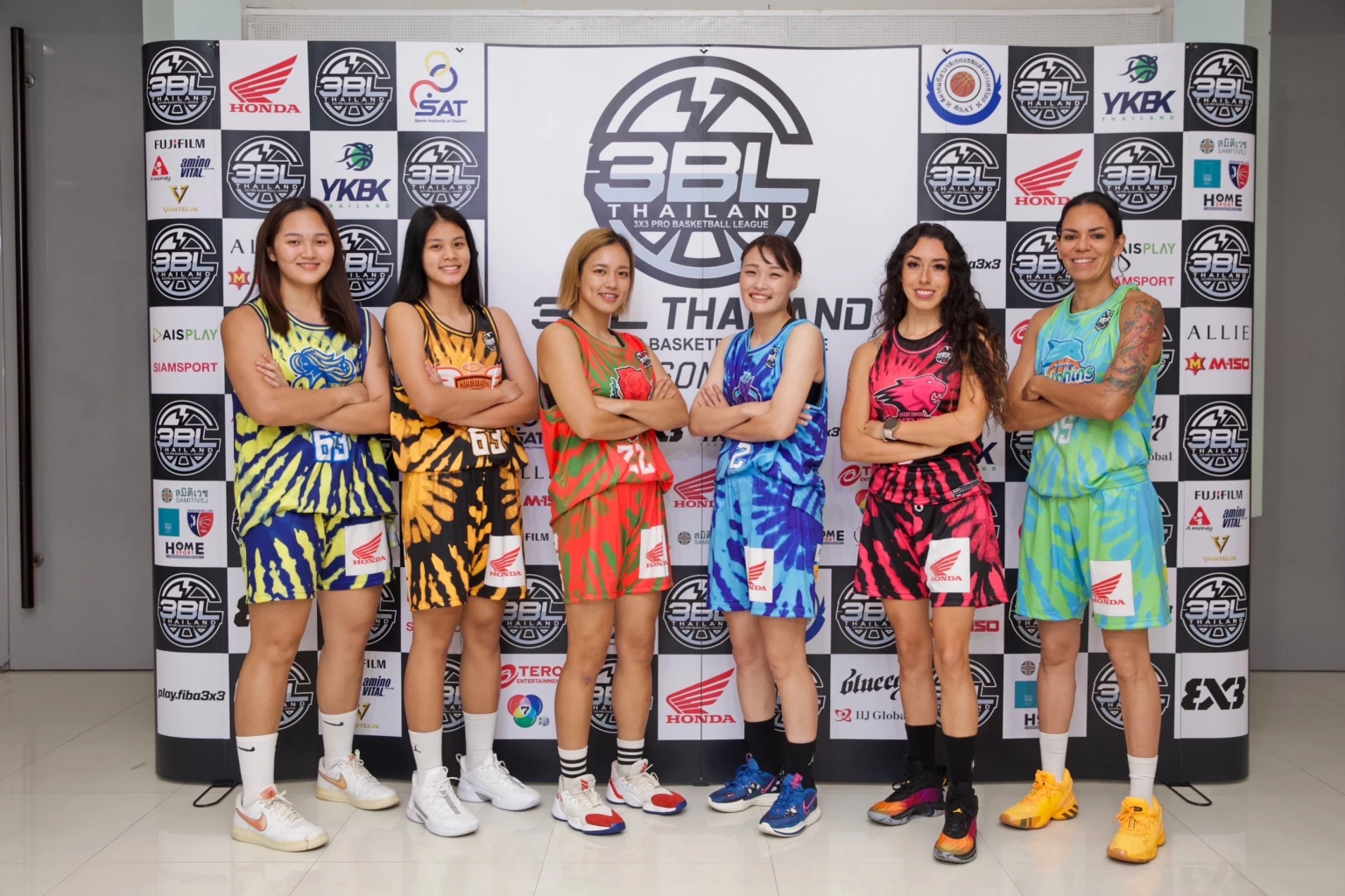 Over 100 Thai and foreign players taking part in 3x3 basketball league